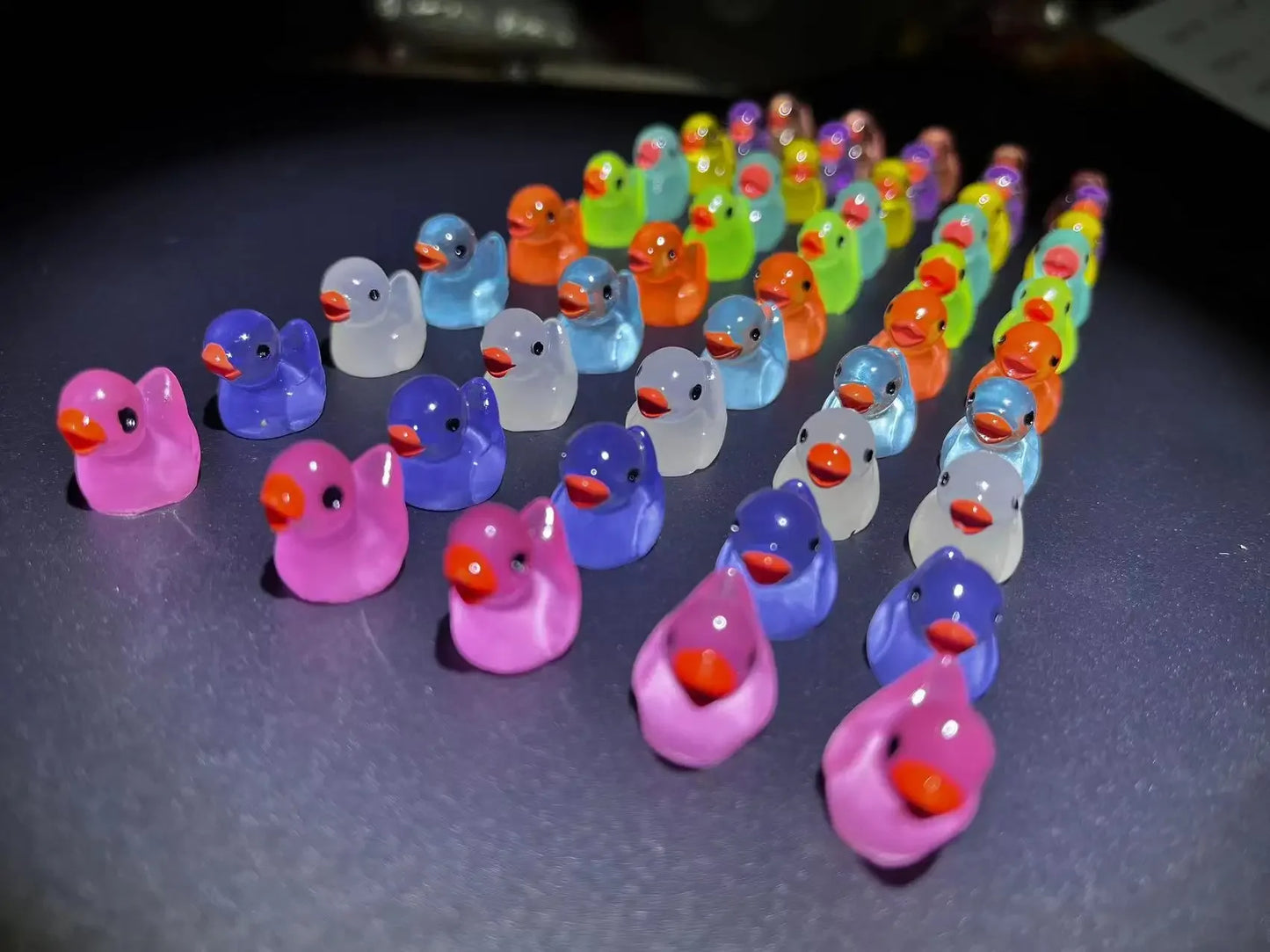 Mini patos luminosos x50